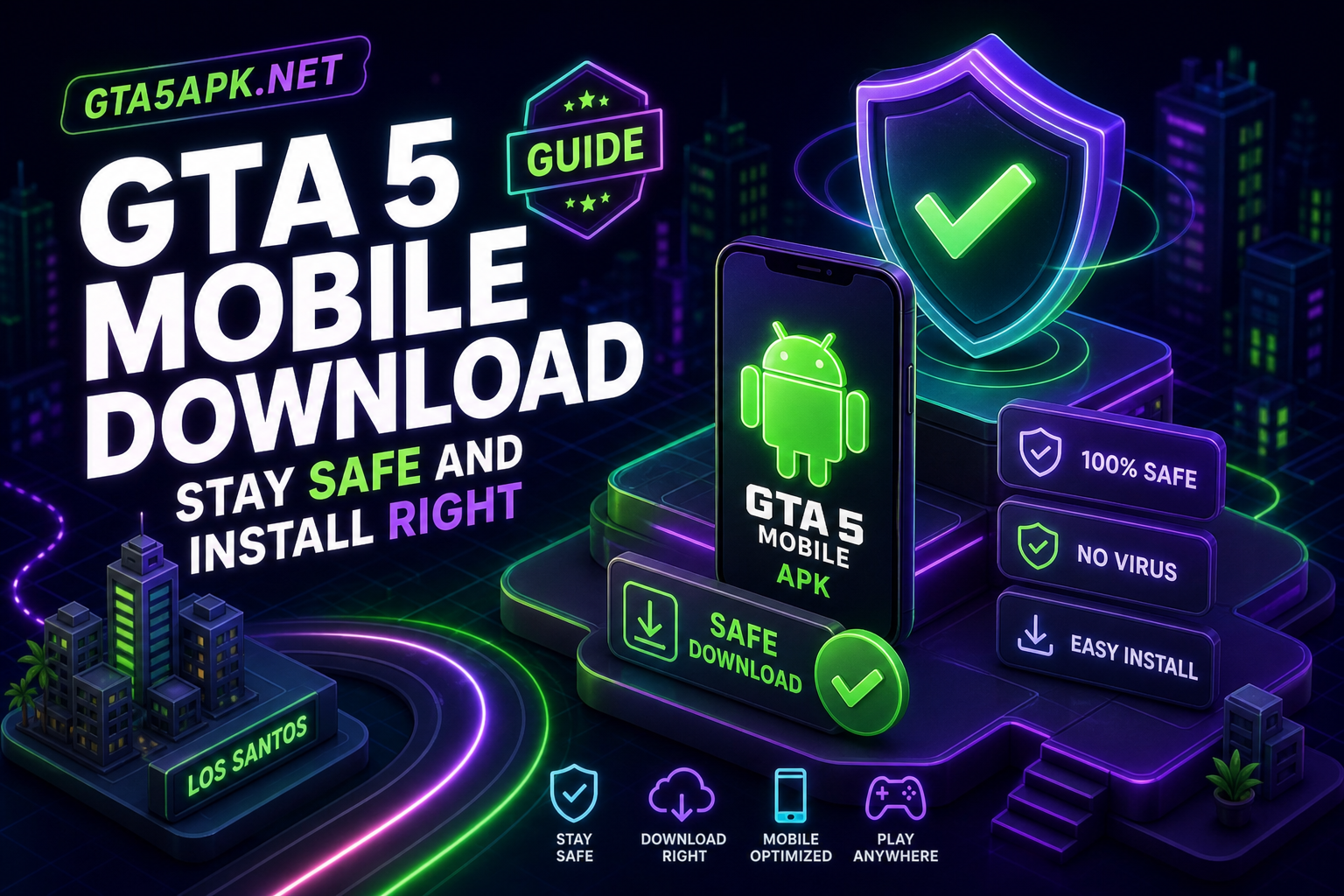 GTA 5 Mobile Download: Stay Safe and Install Right